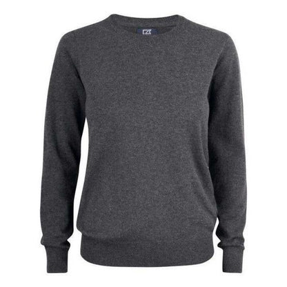 Front - Cutter & Buck Womens/Ladies Oakville Knitted Sweatshirt