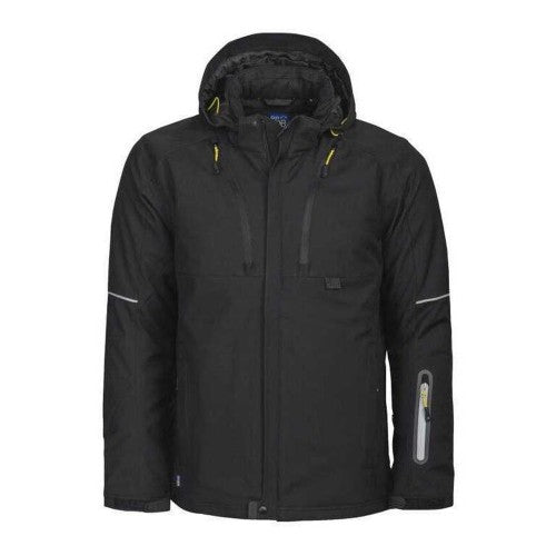 Front - Projob Mens 3407 Padded Jacket