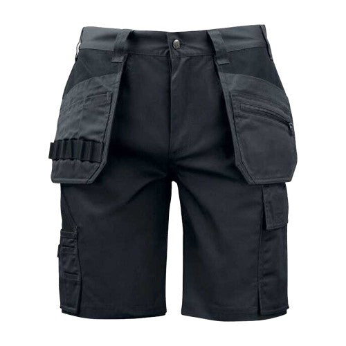 Front - Projob Mens Prio 5535 Work Shorts