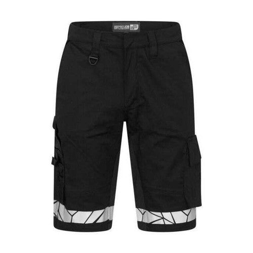 Front - Projob Mens Progression 7510 Work Shorts