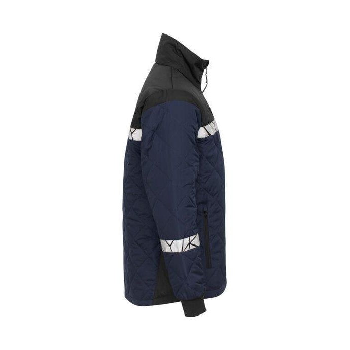 Navy-Black - Pack Shot - Projob Mens Progression 7404 Jacket