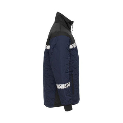 Navy-Black - Pack Shot - Projob Mens Progression 7404 Jacket