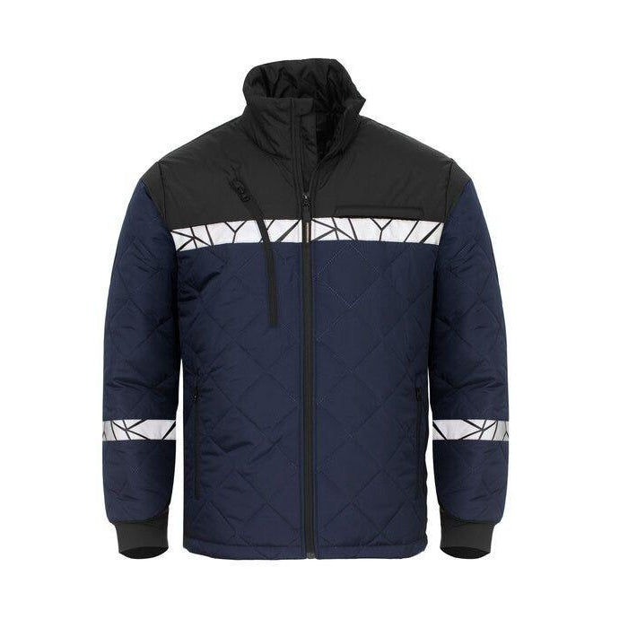 Black - Front - Projob Mens Progression 7404 Jacket