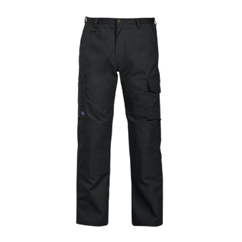 Front - Projob Mens 2501 Plain Work Trousers