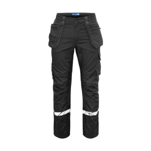 Front - Projob Mens Two Tone Work Trousers