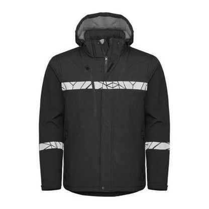 Front - Projob Mens Progression 7400 Soft Shell Jacket