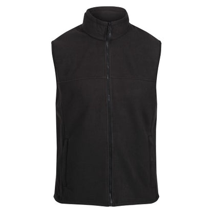 Front - Regatta Haber II Full-Zip Bodywarmer Fleece Anti-Pill Jacket (250 GSM)