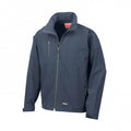 Front - Result Mens 2 Layer Base Softshell Breathable Wind Resistant Jacket