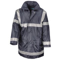 Front - Result Mens Work-Guard Workwear Management Coat