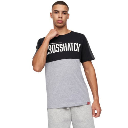 Front - Crosshatch Mens Compounds T-Shirt
