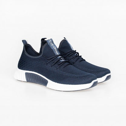 Front - Crosshatch Mens Rideout Trainers