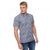 Front - Bewley & Ritch Mens Haltom Printed Short-Sleeved Shirt