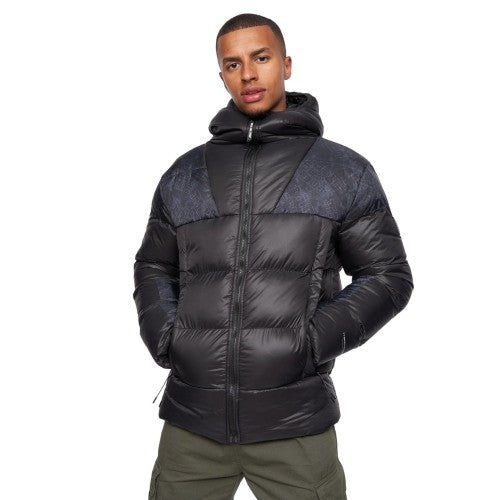 Front - Duck And Cover Mens Ryebank Camo Padded Jacket