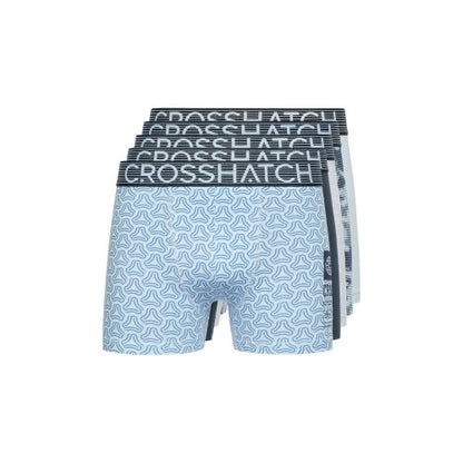 Front - Crosshatch Mens Buzzard Boxer Shorts (Pack of 5)