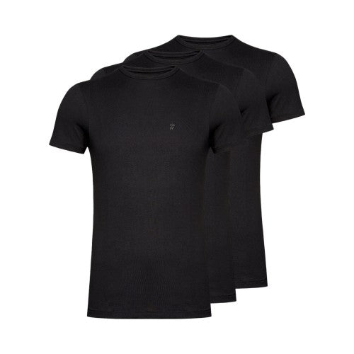 Front - French Connection Mens Crew Neck T-Shirt (Pack of 3)
