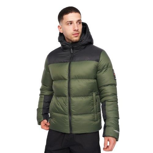 Front - Crosshatch Mens Chemerley Hooded Jacket