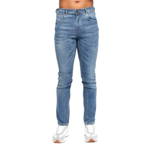 Front - Ringspun Mens Sparta Distressed Jeans