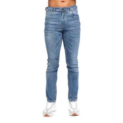 Front - Ringspun Mens Sparta Distressed Jeans