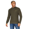 Front - Crosshatch Mens Netherbie Knitted Jumper