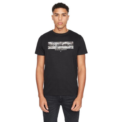 Front - Duck and Cover Mens Camoville T-Shirt