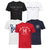 Front - Henleys Mens Graphen T-Shirt (Pack of 5)