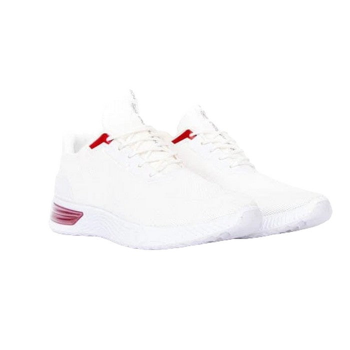White - Front - Crosshatch Mens Nyles Trainers