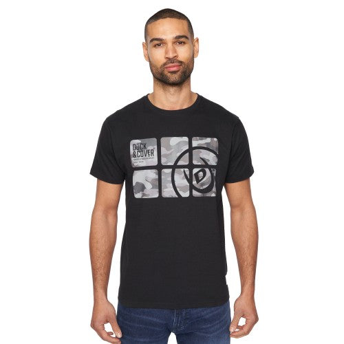 Front - Duck and Cover Mens Virgil T-Shirt