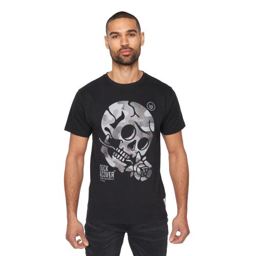 Front - Duck and Cover Mens Rollins T-Shirt