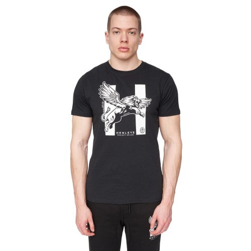 Front - Henleys Mens Curveball T-Shirt