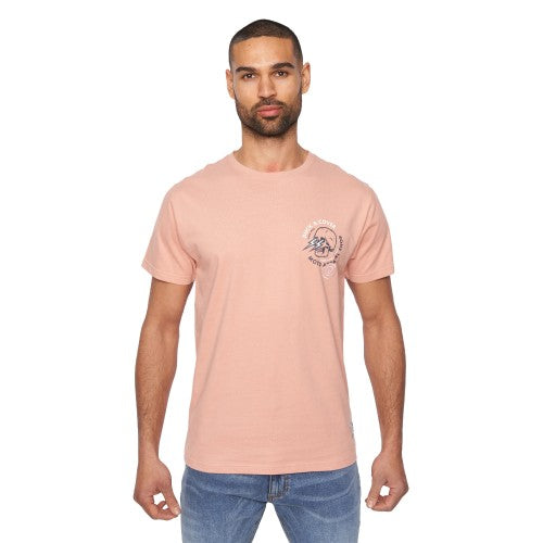 Front - Duck and Cover Mens Blevins T-Shirt