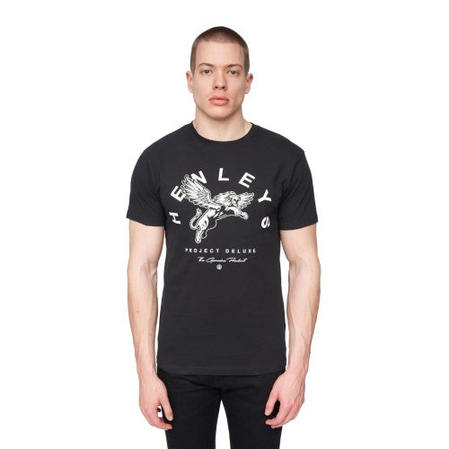 Front - Henleys Mens Colhen Logo T-Shirt