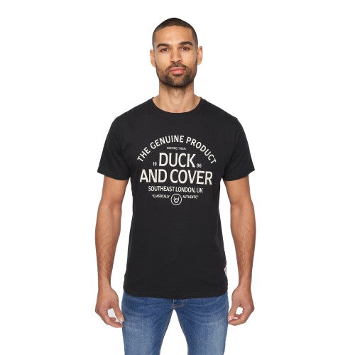 Front - Duck and Cover Mens Kaylum T-Shirt