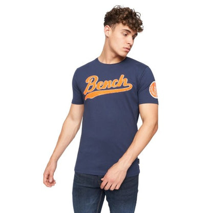 Front - Bench Mens Enam Logo T-Shirt