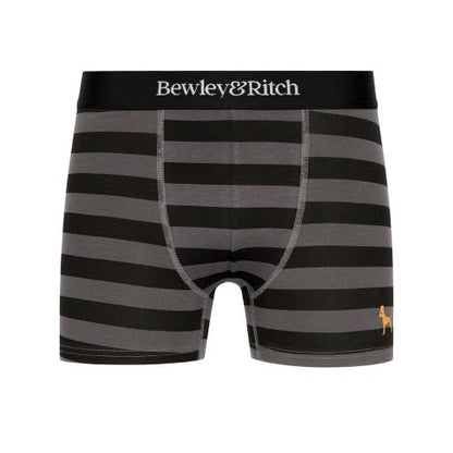 Front - Bewley & Ritch Mens Kurhah Boxer Shorts (Pack of 5)
