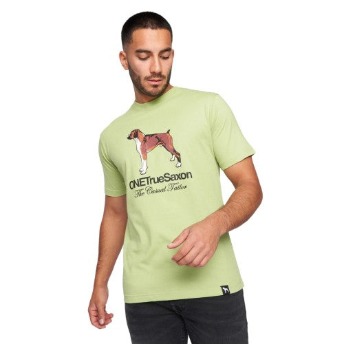 Front - One True Saxon Mens Dawg T-Shirt