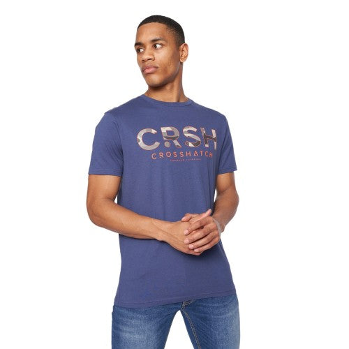 Front - Crosshatch Mens Fratter T-Shirt