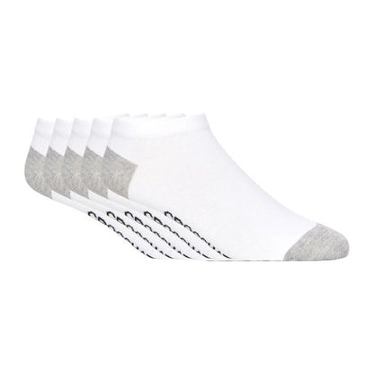 Front - Crosshatch Mens Vitalwhite Trainer Socks (Pack of 5)