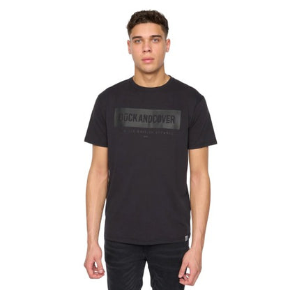 Front - Duck and Cover Mens Chatts T-Shirt