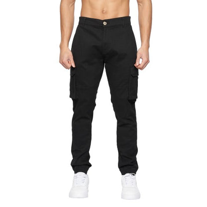 Front - Crosshatch Mens Frentons Cargo Trousers
