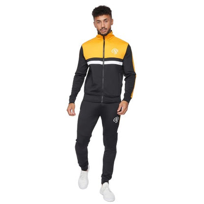 Front - Crosshatch Mens Kamari Tracksuit