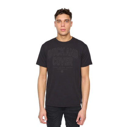 Front - Duck and Cover Mens Lemonport T-Shirt