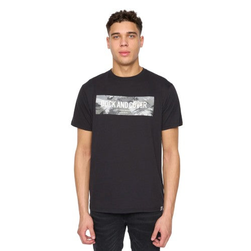Front - Duck and Cover Mens Wayfirth T-Shirt