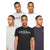 Front - Crosshatch Mens Wester T-Shirt (Pack of 5)