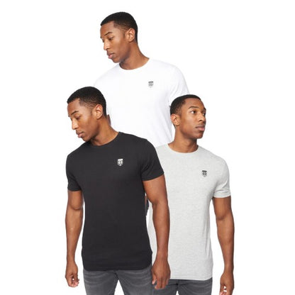 Front - Henleys Mens Myer T-Shirt (Pack of 3)
