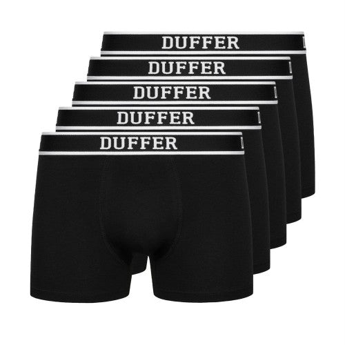 Front - Duffer Mens Easton Boxer Shorts (Pack of 5)