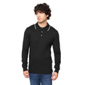 Front - Bewley & Ritch Mens Ambrosden Knitted Polo Neck Jumper
