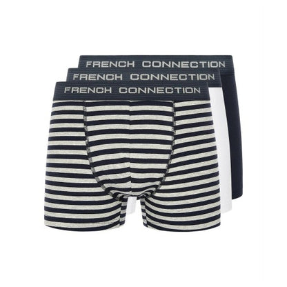 Front - French Connection Mens FC14 Boxer Shorts (Pack of 3)