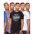 Front - Crosshatch Mens Flomax Assorted Designs T-Shirt (Pack of 5)