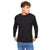 Front - Crosshatch Mens Kramtax Knitted Raglan Pullover