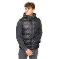 Front - Bewley & Ritch Mens Brookers Jersey Puffer Jacket